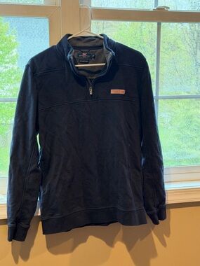 Vineyard Vines Men's Navy Quarter-Zip Pullover